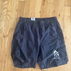 Barry’s Bootcamp Dark Gray Athletic Shorts